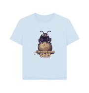 Sky Blue Printed T-shirt