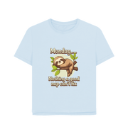 Sky Blue Printed T-shirt