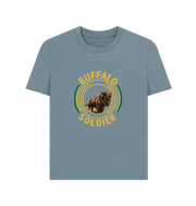 Stone Blue Buffalo Soldier Women's T-shirt