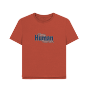 Rust Tiny Human Tamer Women's Relaxed Fit T-shirt