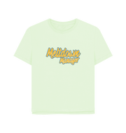 Pastel Green Meltdown Manager Women's Relaxed Fit T-shirt