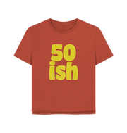 Rust Fifty-ish Women's Relaxed Fit T-shirt