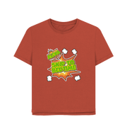 Rust Alexa Women's Relaxed Fit T-shirt