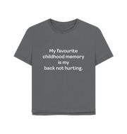 Slate Grey Printed T-shirt