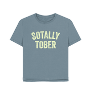 Stone Blue Sotally Tober Women's Relaxed Fit T-shirt