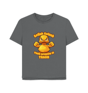 Slate Grey Splish Splash Women's Relaxed Fit T-shirt