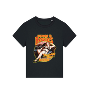 black music t-shirt with the graphic of a woman in her underwear and the slogan 'welcome to rosies'