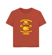 Rust Splish Splash Women's Relaxed Fit T-shirt