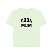 Pastel Green Cool Mum Women's Relaxed Fit T-shirt