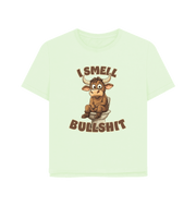 Pastel Green Smell Bull Women's Relaxed Fit T-shirt