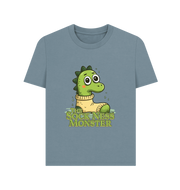 Stone Blue Printed T-shirt