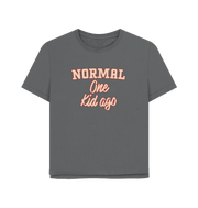Slate Grey Normal One Women's Relaxed Fit T-shirt