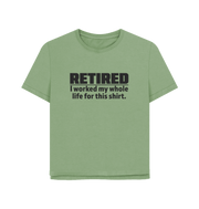 Sage Retired Women's Relaxed Fit T-shirt