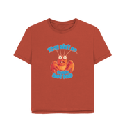 Rust No Hot Tub Women's Relaxed Fit T-shirt