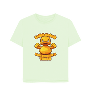 Pastel Green Splish Splash Women's Relaxed Fit T-shirt