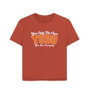 Rust Yodo Women's Relaxed Fit T-shirt