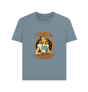 Stone Blue Printed T-shirt