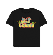 Black Pina Colada Women's Relaxed Fit T-shirt