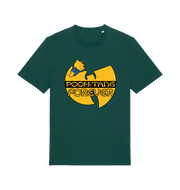 green music t-shirt with the graphic of a cartoon bear and 'pooh tang forever'