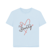 Sky Blue Honey Bunny Women's Relaxed Fit T-shirt