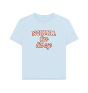 Sky Blue Normal One Women's Relaxed Fit T-shirt