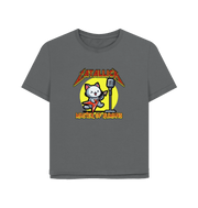 Slate Grey Catallica Women's Relaxed Fit T-shirt