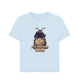 Sky Blue Printed T-shirt