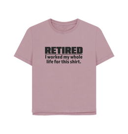 Mauve Retired Women's Relaxed Fit T-shirt