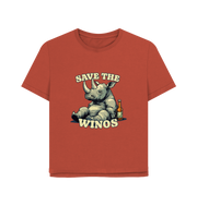 Rust Printed T-shirt