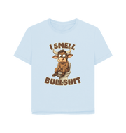 Sky Blue Smell Bull Women's Relaxed Fit T-shirt