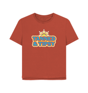 Rust Tanned And Tipsy Women's Relaxed Fit T-shirt