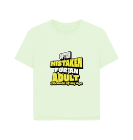 Pastel Green Printed T-shirt