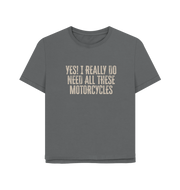 Slate Grey Printed T-shirt