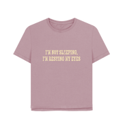 Mauve Printed T-shirt