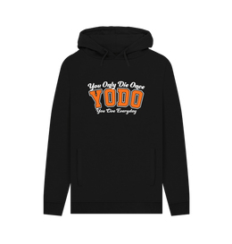 Black Yodo Men's Hoodie