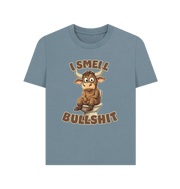 Stone Blue Smell Bull Women's T-shirt