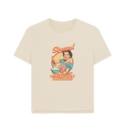 Oat Stressed Women's Relaxed Fit T-shirt