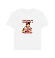 White Fuckoffee Women's Relaxed Fit T-shirt
