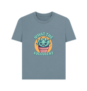 Stone Blue Printed T-shirt