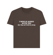 Chocolate Printed T-shirt