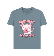 Stone Blue Printed T-shirt