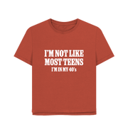 Rust Printed T-shirt