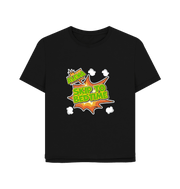 Black Alexa Women's Relaxed Fit T-shirt