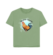 Sage Mother Clucker Women's Relaxed Fit T-shirt