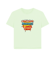 Pastel Green Date Mistakes Women's Relaxed Fit T-shirt