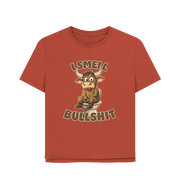 Rust Smell Bull Women's Relaxed Fit T-shirt