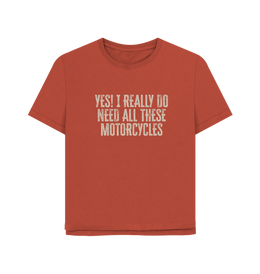 Rust Printed T-shirt