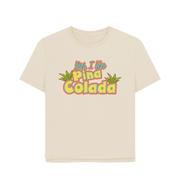 Oat Pina Colada Women's Relaxed Fit T-shirt