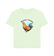 Pastel Green Mother Clucker Women's Relaxed Fit T-shirt