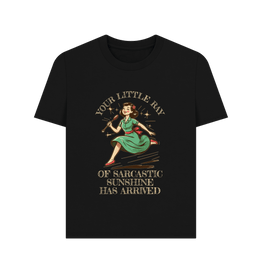 Black Little Ray Women's T-shirt